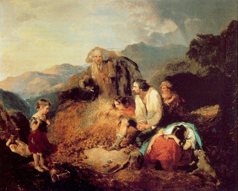 The Discovery of the Potato Blight, MacDonald, Daniel